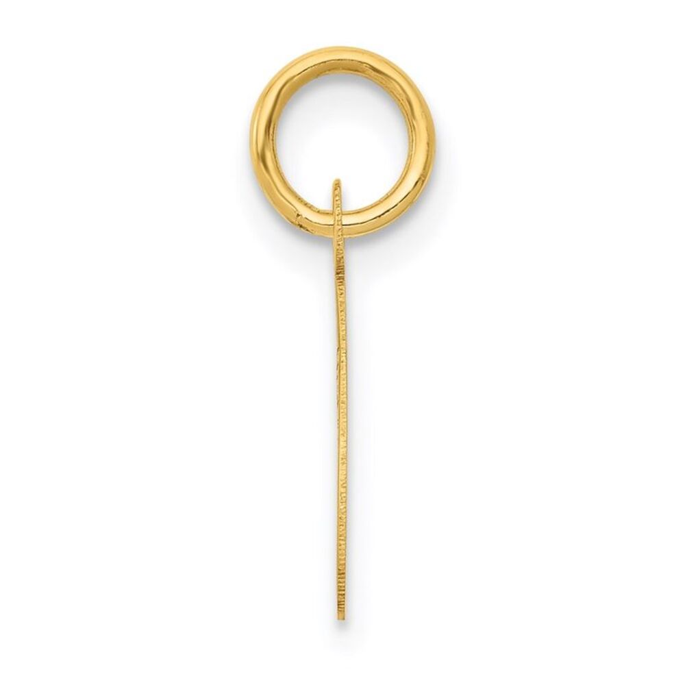 Kazi Luxury 14k Yellow Gold Small Script Letter C… - image 2